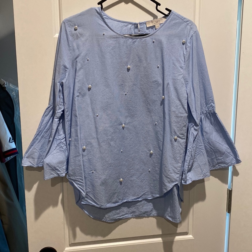 LOFT Pearl work blouse